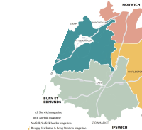 Distribution map