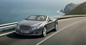 Bentley GTC in motion